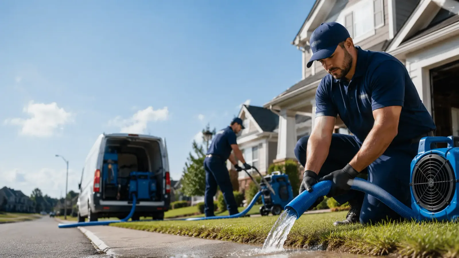Flood Damage Restoration in Newhall, IA